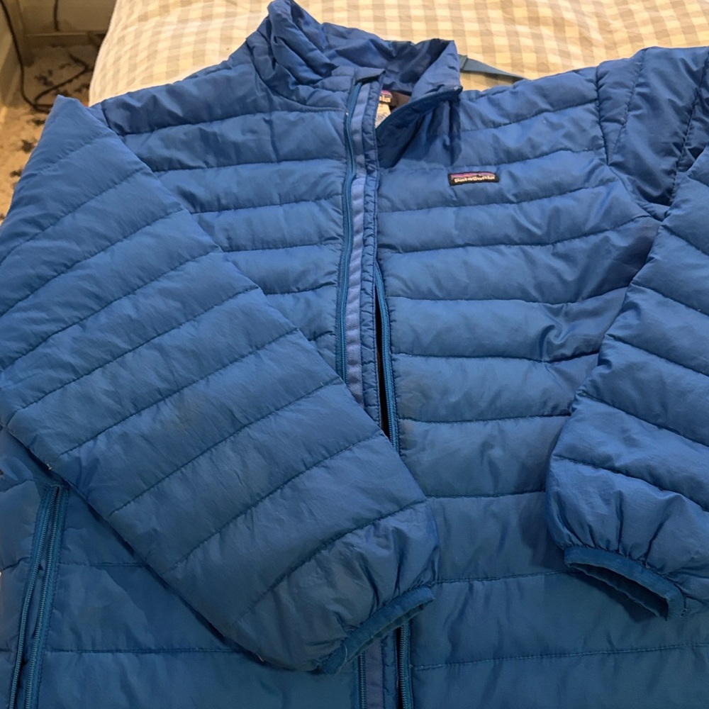 Patagonia Vibrant Blue Quilted Jacket